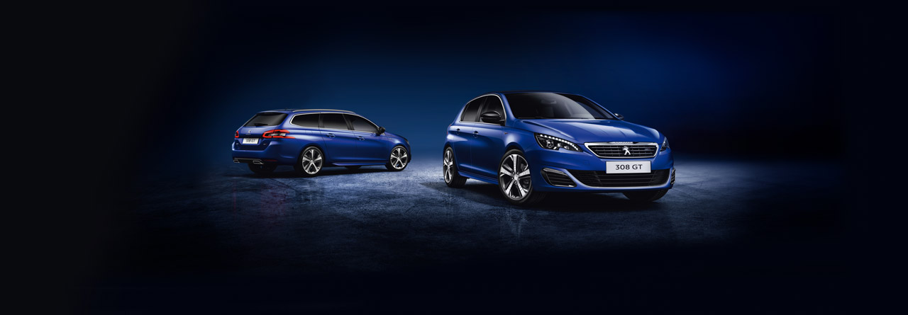 nouvelle peugeot 308 GT et 308 GT SW