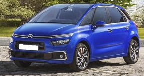 Citroen C4 Picasso blue