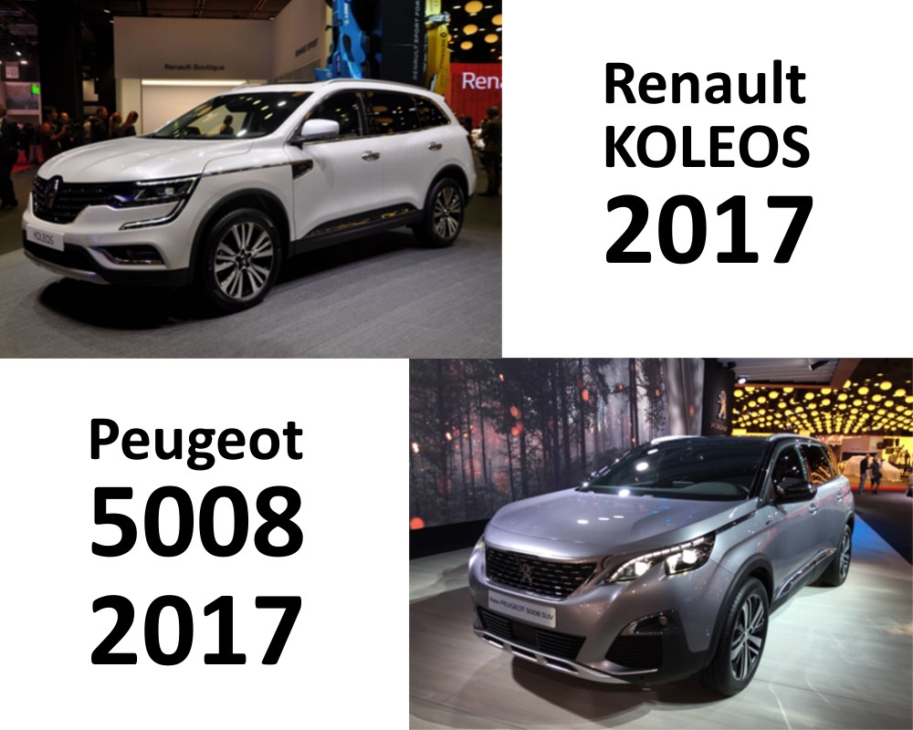 Renault Koleos vs Peugeot 5008